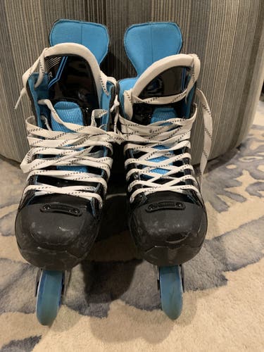 7 Bauer RSX Roller Hockey Skates