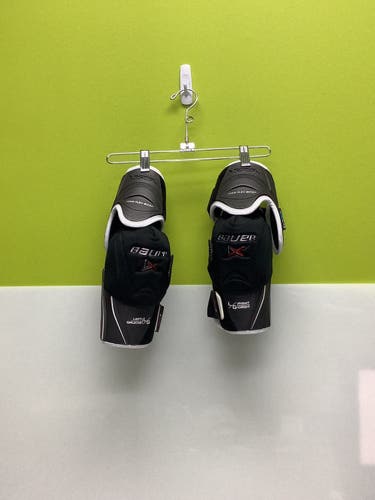Used Bauer 1x Lg Ice Hockey Elbow Pads