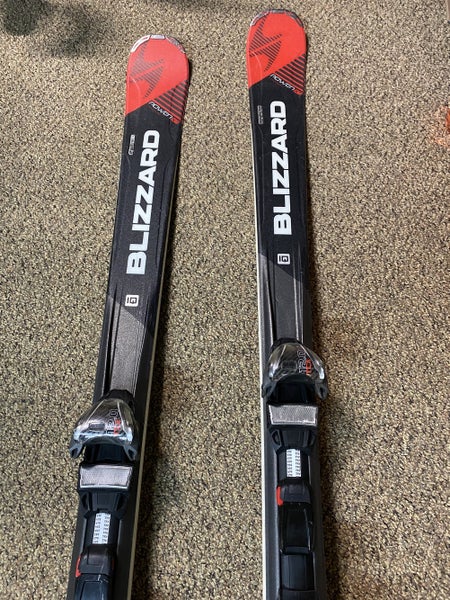 Used Unisex 2016 Blizzard  All Mountain Power X7 Skis Max Din 15