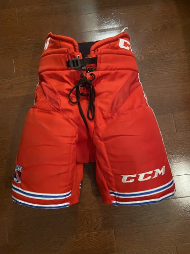 Red Senior Small CCM Pro Stock HP32 Hockey Pants
