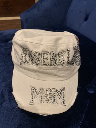 Baseball Mom bling hat