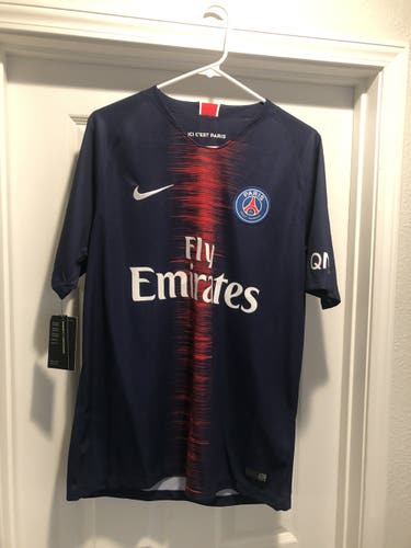 NIKE Paris St. Germain Fly Emirates Jersey (LG)