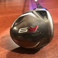 TaylorMade R9 FCT 10.5* Left Handed Driver Motore 65 Regular Graphite *Good*