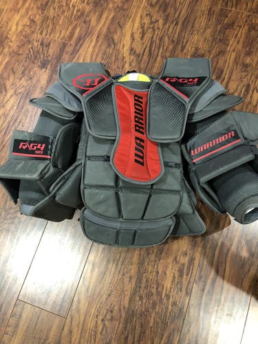 Used Small Warrior  Ritual G4 Goalie Chest Protector