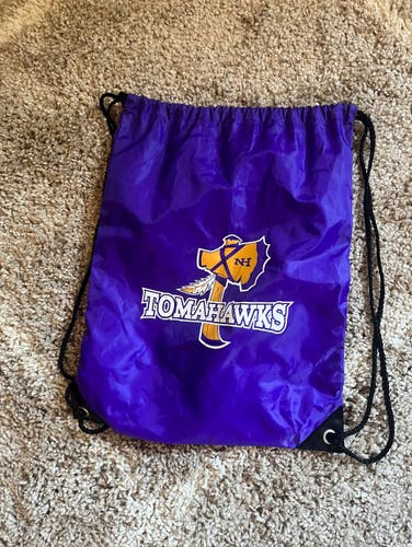 NH Tomahawks draw string bag