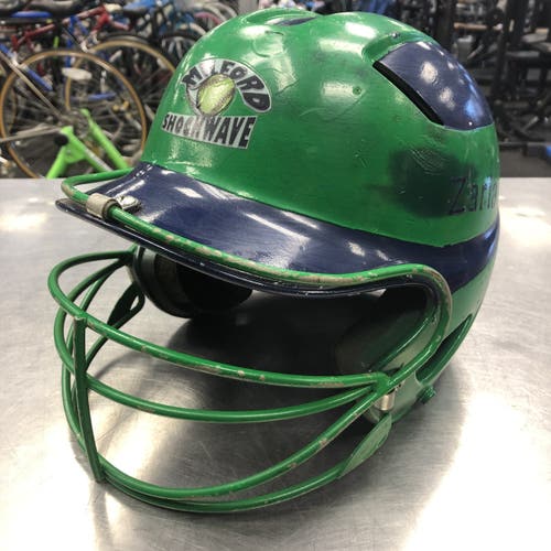 Used Easton Batting Helmet With Mask