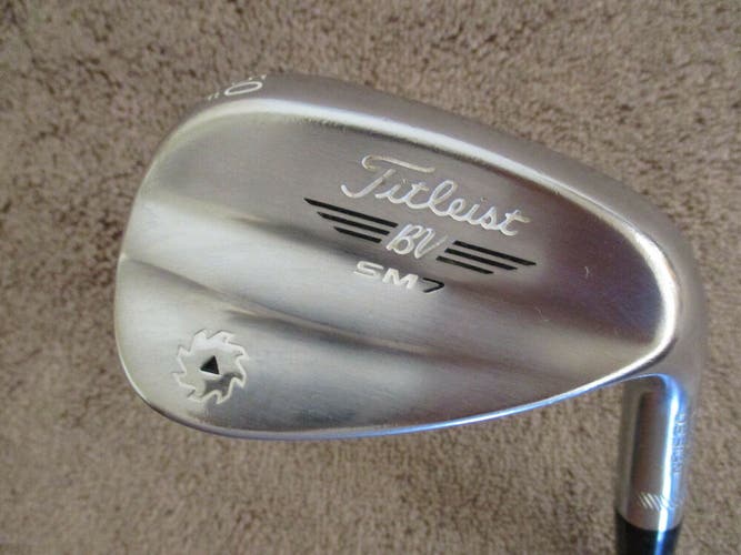 Titleist Vokey SM7 Chrome Wedge 50.08 F Grind Dynamic Gold Wedge Flex RH