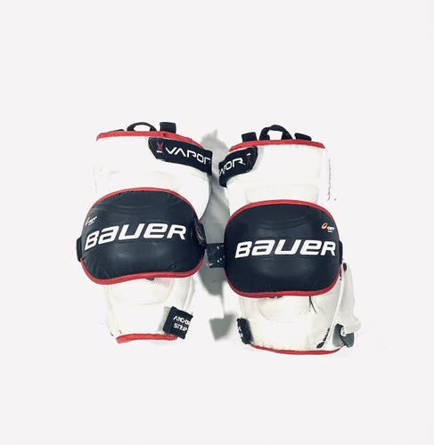 Used Senior Bauer Vapor 1X Goalie Knee Guards