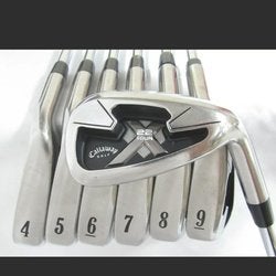 Used Men's Callaway Right Handed X-22 Tour Iron Set Regular Flex Steel Shaft