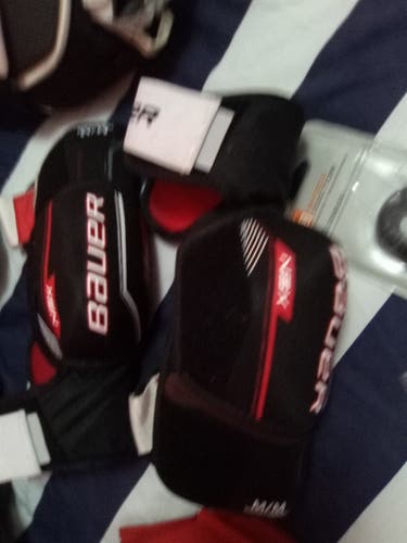 Senior New Medium Bauer NSX Elbow Pads Pro Stock