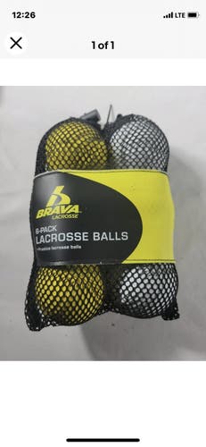 New lacrosse balls