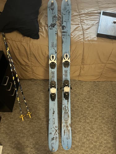 Used 2016 K2 Skis With Atomic Bindings Max Din 10
