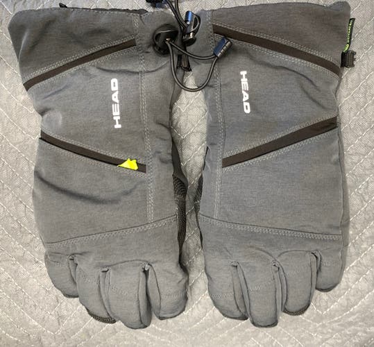 Grey Adult XL HEAD Gloves