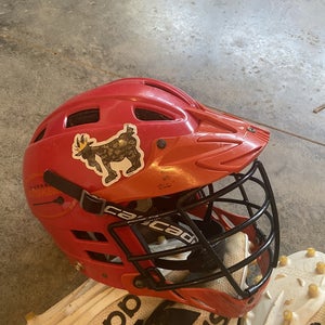 Red Youth Player's Cascade CS Youth Helmet