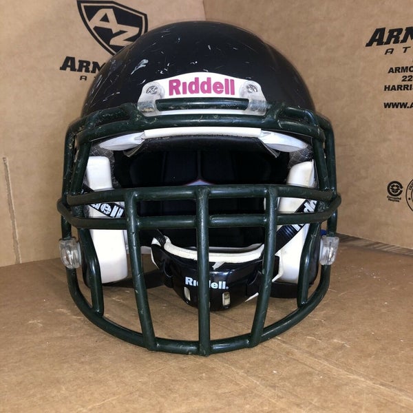 USED RIDDELL ADULT SPEED FOOTBALL HELMET - LARGE - FLAT BLACK