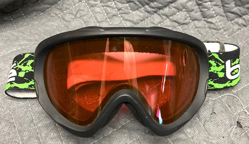 Bolle Kids Ski Goggles Black/Green