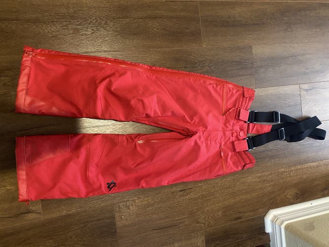 Red Youth US Size 8 Volkl Ski Pants