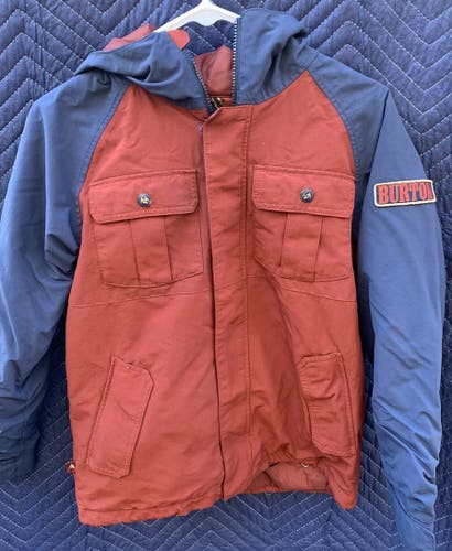 Boys Burton Symbol Dryride Jacket Size medium