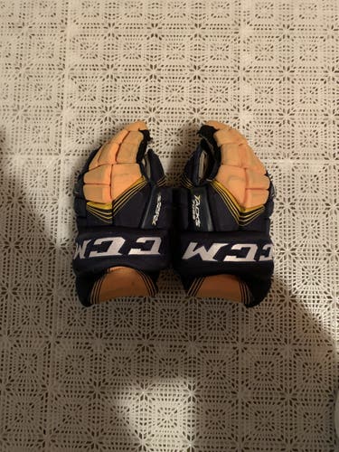 Yellow Senior CCM 13" Pro Stock Tacks 7092 Gloves