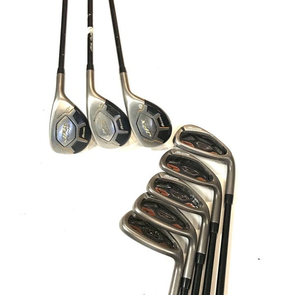 Used Mizuno Jpxez 4igw Aw Graphite Senior Golf Iron Or Hybrid Sets