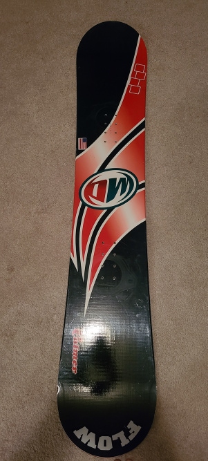 Used Men's Snowboard All Mountain Without Bindings Stiff Flex Directional Twin