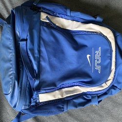 Used Nike Trout Vapor Baseball Backpack Blue