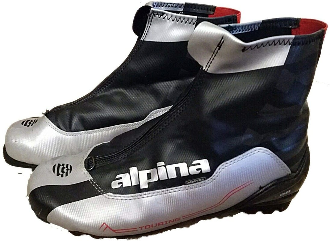 NEW Men US Size 9 Alpina NNN Men's NNN Touring XC Ski Boots pair new US 9 / euro 43 /Mondo 27.5 / UK