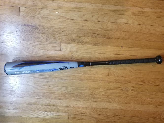 Used Kid Pitch (9YO-13YO) 2019 DeMarini Hybrid Voodoo Bat (-10) 20 oz 30"