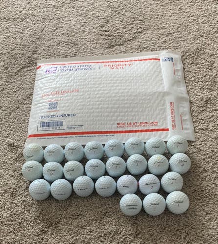 **HockeyMaster** 30 Used Titleist Pro V1 / Pro V1x Golf Balls