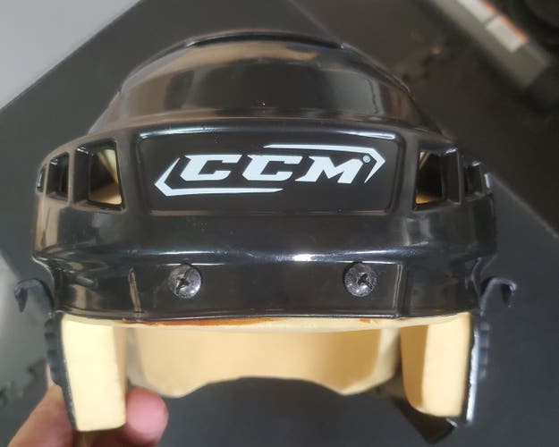 Black Used Medium CCM Helmet