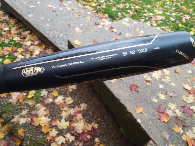Used Kid Pitch (9YO-13YO) USSSA Certified 2021 AXE Avenge Bat (-10) 20 oz 30"