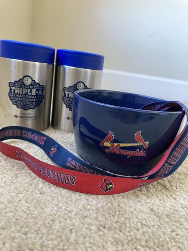 Memphis Redbirds 2019 Triple-A Championship Commemorative Gift Set