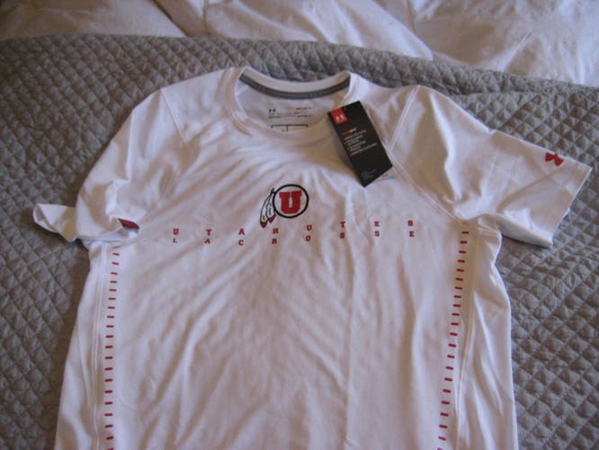 White Men's Adult New Medium Under Armour Shirt