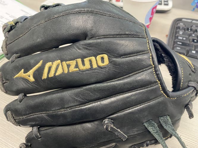 Black Kid Pitch (9YO-13YO) Infield 11.5" Professional model Baseball Glove