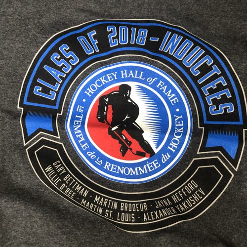 Hockey Hall of Fame 2018 Induction Tshirt
