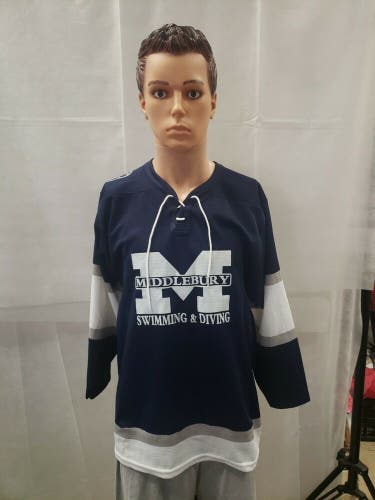 Middlebury College Swimming & Diving Hockey Jersey S NCAA Ann Carpenter