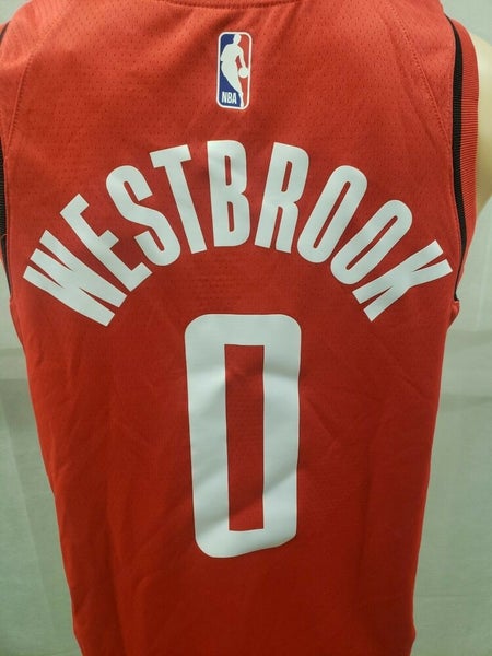 Nike Big Boys Russell Westbrook Houston Rockets Icon Swingman Jersey - Red