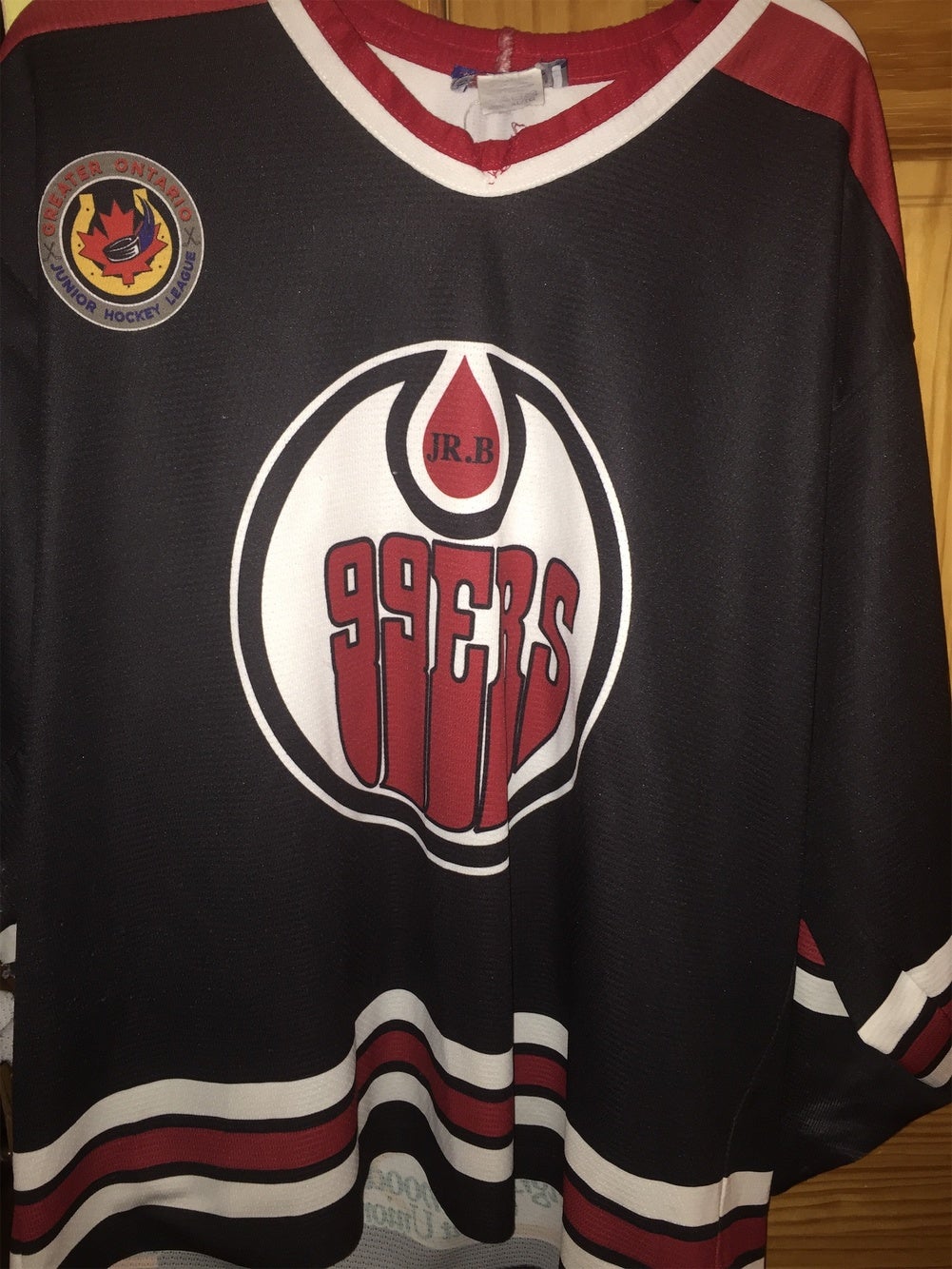 XXL PELHAM PIRATES GAME WORN JERSEY GOJHL #20