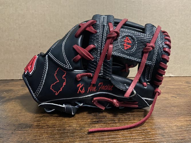 Custom 44 Pro JP11 11.75in Black Infield Glove