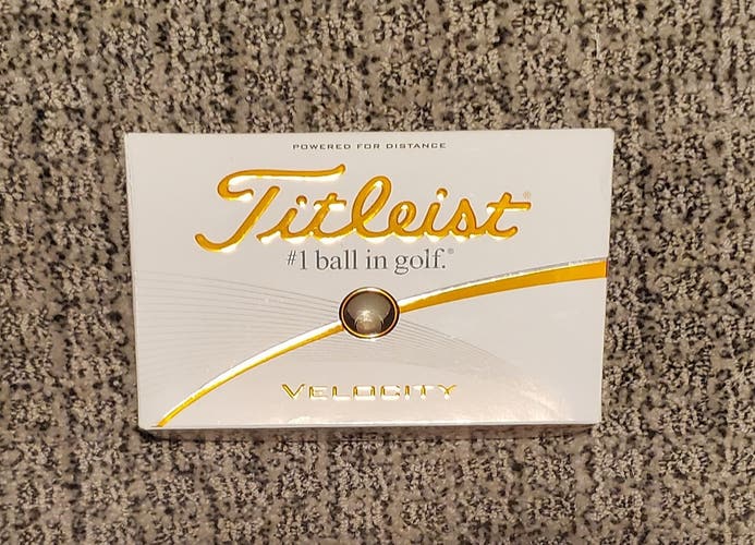 NIB Titleist Velocity Golf Balls