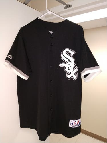 Black Majestic Chicago White Sox Jersey