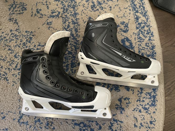CCM Senior goalie skates