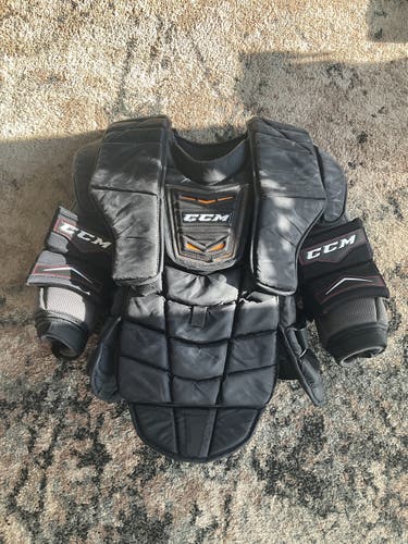 Senior Used Large CCM Premier Pro Goalie Chest Protector Pro Stock