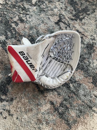 White Senior Used Bauer Regular Vapor 1X Pro