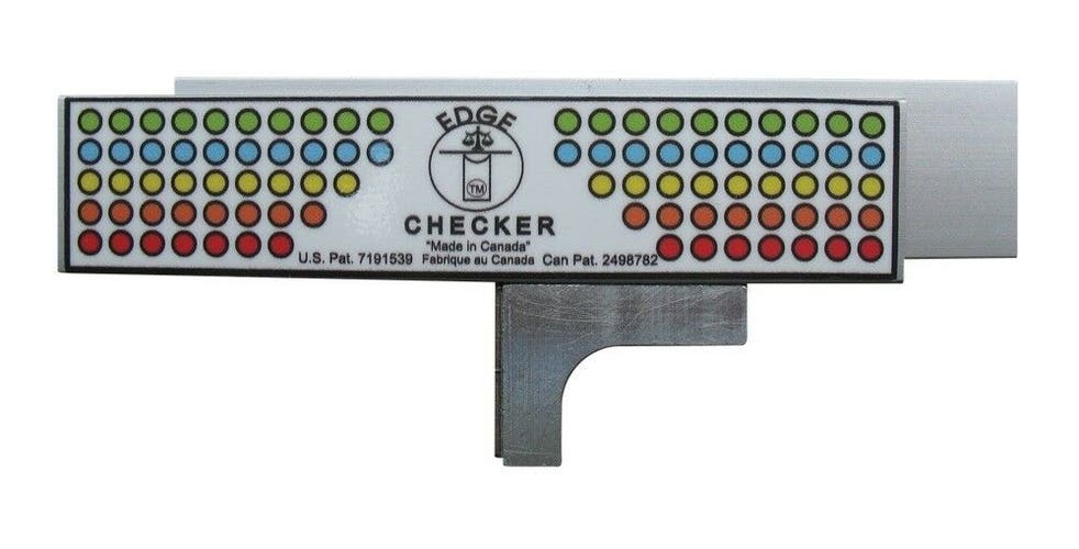 Edge Checker check level hockey skate sharpening tool