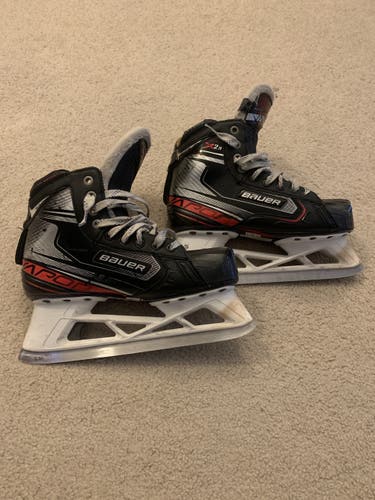 Senior Bauer Regular Width Pro Stock Size 7 Vapor X2.9 Hockey Goalie Skates