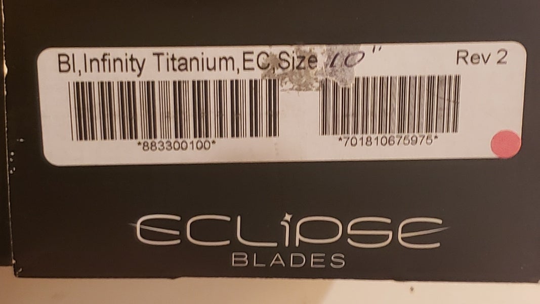 New Eclipse Infinity Titanium Rev 2 - 10" BLADE