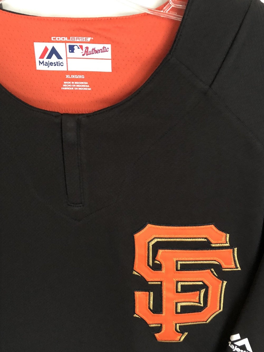 Majestic, Shirts, Sf Giants Authentic Road Jersey 20 World Series