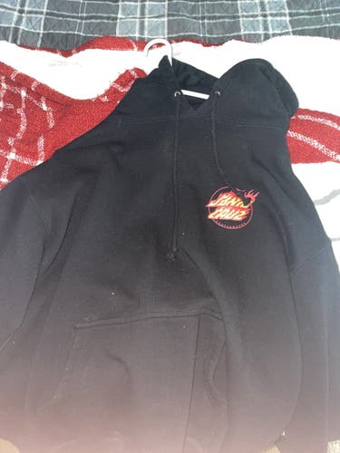 Black Large Santa Cruz Sweatshirt