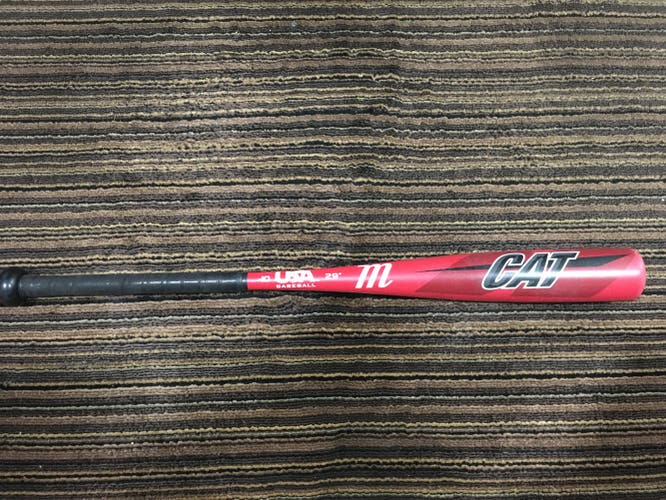 Used Kid Pitch (9YO-13YO) 2019 Marucci Alloy CAT Bat (-10) 19 oz 29"